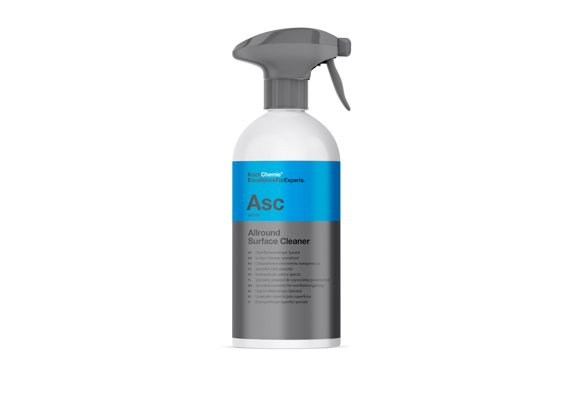 Koch-Chemie 汽車內籠清潔劑 去除污漬 污垢 llround Surface Cleaner ASC 全效內籠清潔劑 內籠清潔劑 汽車內籠清潔 表面清潔劑 多用途清潔劑 即用型清潔劑 免稀釋清潔劑 噴霧式清潔 萬用清潔劑 車廂清潔 車內清潔 內裝清潔 塑膠表面清潔 皮革清潔 金屬表面清潔 玻璃清潔 光滑表面清潔 去除指紋 去除灰塵 去除油脂 去除污垢 不留水痕 無水漬殘留 無化學殘留 不傷表面 溫和配方 安全清潔 德國製 德國進口 0.5L 500ml 汽車護理 汽車美容 專業清潔 家用清潔 辦公室清潔 多表面適用 通風口清潔 紡織品清潔 觸控螢幕清潔 鋼琴黑飾板清潔 儀表板清潔 門板清潔 方向盤清潔 座椅清潔 內飾護理 清潔用品 車主必備 愛車護理 香港汽車用品 汽車用品推薦 香港網購 原裝正貨 正貨保證 德國品牌 專業級清潔 高效率清潔 清潔專家 表面護理 不留條紋 無殘留 溫和去污 日常清潔 快速清潔 即開即用 噴灑擦拭 微纖維布 清潔槍適用