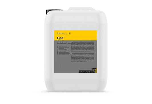 Koch-Chemie Gentle Snow Foam GSF 中性溫和洗車液 溫和洗車液 雪崩泡沫洗車精 中性洗車精 pH7.5洗車液 高發泡洗車液 濃密泡沫洗車 櫻花香氣 櫻桃香 泡沫槍預洗 預洗泡沫 手洗洗車液 兩桶水洗車 洗車手套 泡沫層掛留 長效泡沫 溫和清潔 不傷蠟層 不傷封體 不傷陶瓷鍍膜 鍍膜車適用 保護車漆 無腐蝕性 德國製 德國進口 5公升裝 5L 產品型號383005 專業汽車護理 汽車美容 汽車護理 洗車用品 車主必備 愛車護理 香港汽車用品 汽車用品推薦 香港網購 原裝正貨 正貨保證 專業級洗車液 優質汽車用品 立即選購 現貨 車友推薦 泡沫壺專用 PA壺適用 泡沫噴壺 稀釋比例 1:50稀釋 1:200稀釋 20ml兌1L 50ml兌10L 活性泡沫配方 添加Green Star 增強清潔力 去除頑固污垢 去除昆蟲 避免陽光直射 避免泡沫乾燥 使用前測試 材質相容性 高品質 信賴品牌 德國品牌 汽車護理專家 清潔護理用品 汽車精品 汽車保養品 口碑推薦 值得信賴 車身清潔 深層清潔 車身養護 潑水效果 光澤感 滑順觸感 易於使用 快速見效 DIY洗車 自家洗車 日常保養 定期洗車