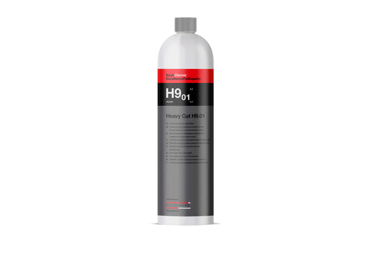 Koch Chemie Heavy Cut H9.02 粗研磨拋光劑 汽車美容用品 洗車用品 Koch Chemie Heavy Cut H9.02 H9.02 粗研磨拋光劑 粗拋光劑 拋光劑 研磨劑 無矽油拋光劑 切削力9.0 光澤度6.0 去除深層刮痕 去除花痕 去除1200砂紙痕 去除漆霧 漆面修復 車漆拋光 嚴重風化漆面 軟漆適用 抗刮漆適用 汽車漆面 商用車漆面 電單車漆面 機器拋光 旋轉拋光機 羊毛輪 Heavy Cut Pad 長時間拋光 不沾黏 低粉塵 專業汽車美容 汽車美容 汽車護理 車漆養護 車主必備 愛車護理 香港汽車用品 汽車用品推薦 香港網購 原裝正貨 正貨保證 產品型號458001 德國製 德國進口 1公升裝 1L 漆面研磨 車漆翻新 深層花痕 漆面處理 拋光程序 專業汽車護理 優質汽車用品 立即選購 現貨 車友推薦 口碑推薦 值得信賴 高品質 信賴品牌 德國品牌 汽車護理專家 清潔護理用品 汽車精品 汽車保養品 中度研磨 粗研磨 拋光劑推薦 漆面拋光劑 汽車拋光 專業級拋光 漆面養護 拋光墊 M3.02 P3.01 鏡面處理 車漆光澤 車漆亮度 噴漆表面 車身美容 車輛保養 車漆