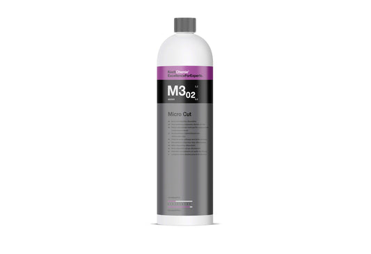 Koch Chemie Micro Cut M3.02 微細研磨拋光劑 汽車美容產品 洗車用品 拋光 Micro Cut M3.02 M3.02 微細研磨拋光劑 微拋光劑 鏡面拋光劑 拋光劑 研磨劑 無矽油拋光劑 光澤度9.0 切削力3.2 去除拋光餘印 去除餘痕 去除細微刮痕 去除3000砂紙痕 去除打磨痕跡 永久去除 機械式去除 漆面拋光 車漆修復 最終拋光 極致高光澤 鏡面效果 深色漆面適用 敏感色調適用 抗刮漆適用 汽車漆面 商用車漆面 電單車漆面 機器拋光 強制旋轉偏心拋光機 旋轉拋光機 Micro Cut Pad Profi微纖維布 極致柔軟高纖維布 易於拋光 經濟實用 德國製 德國進口 1公升裝 1L 產品型號403001 專業汽車美容 汽車美容 汽車護理 車漆養護 車主必備 愛車護理 香港汽車用品 汽車用品推薦 香港網購 原裝正貨 正貨保證 漆面研磨 車漆翻新 漆面處理 拋光程序 專業汽車護理 優質汽車用品 立即選購 現貨 車友推薦 口碑推薦 值得信賴 高品質 信賴品牌 德國品牌 汽車護理專家 清潔護理用品 汽車精品 汽車保養品 微研磨 鏡面拋光劑推薦 漆面拋光劑 汽車拋光 專業級拋光 漆面養