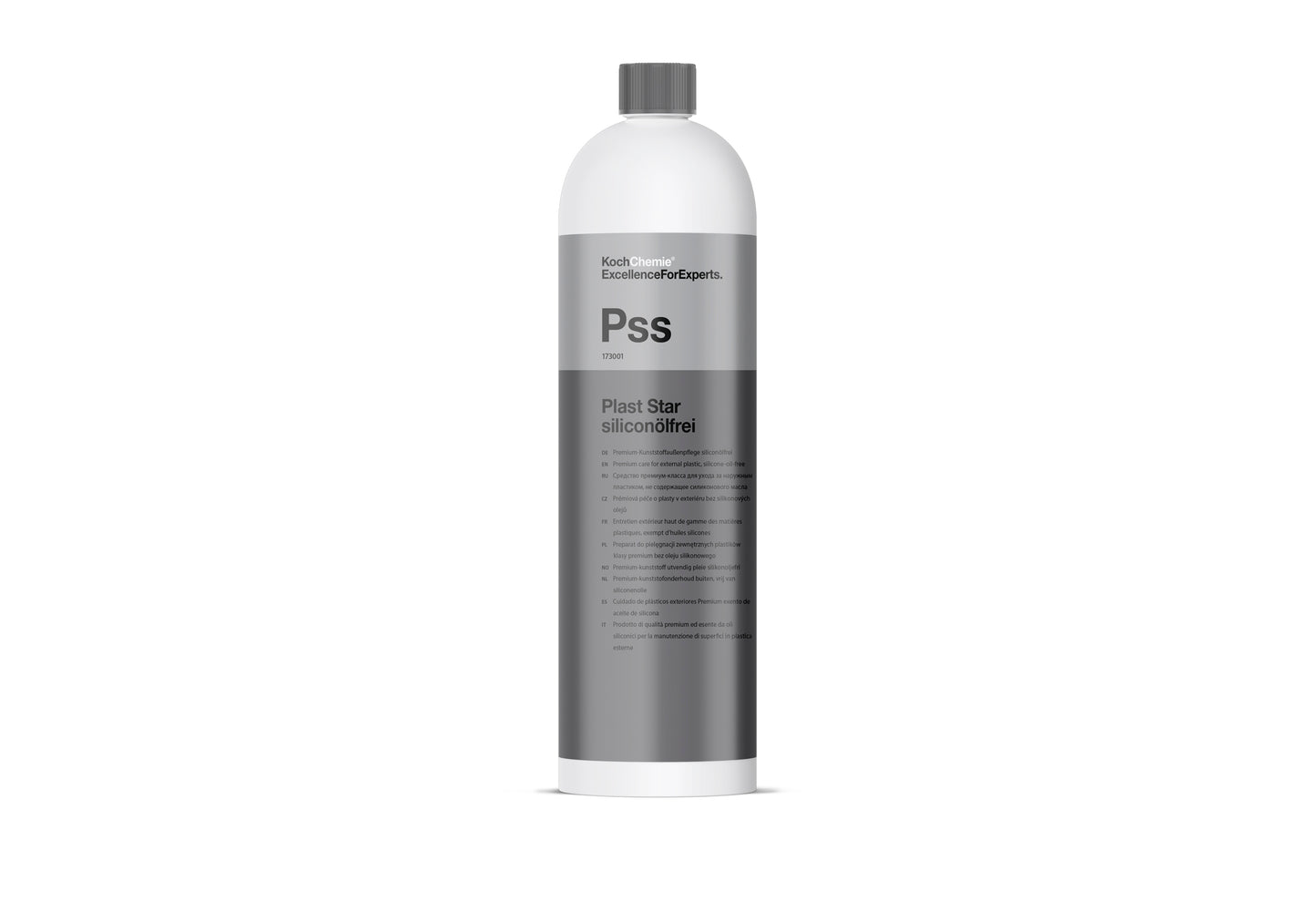 Koch Chemie Plast Star siliconölfrei Plast Star PS 無矽塑膠護養劑 外部塑膠護養劑 無矽油塑料護理 塑料橡膠還原劑 微乳化技術 長效塑料保護 數月保護 抗紫外線塑料護理 UV穩定 恢復半啞光 半啞光外觀 防止密封條結冰 防凍塑膠護理 Daimler認證 Mercedes認可 德國製 德國品牌 1L 1000ml 型號173001 外部塑料適用 橡膠部件適用 車門密封條適用 輪胎適用 保險桿護理 飾條還原 無矽油配方 Silicone-free 噴漆安全 不含矽 高級塑料護理 塑料保養 橡膠保養 汽車美容 汽車護理 車身護理 車主必備 愛車護理 香港汽車用品 汽車用品推薦 香港網購 原裝正貨 正貨保證 塑料還原 橡膠還原 褪色修復 白化修復 防止老化 防止脆化 車外塑料 車外橡膠 汽車精品 汽車保養品 清潔護理用品 專業汽車護理 優質汽車用品 立即選購 現貨 車友推薦 口碑推薦 值得信賴 高品質 信賴品牌 汽車護理專家 清洗車輛 海綿塗抹 均勻塗抹 擦乾表面 施工簡單 省時省力 高效保護 卓越品質 滿意保證 安心購買 香港行貨 快速出貨 現貨供應 會員優惠 滿額
