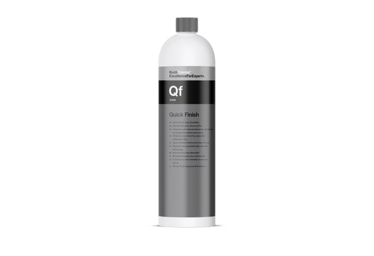 速效車身清潔及護養劑 洗車用品 汽車美容 Koch Chemie Quick Finish QF 無矽快速護理噴霧 全能快速護理噴霧 快速細節噴霧 汽車快速護理 車漆護理噴霧 Quick Detailer 細節噴霧 快速保養噴霧 1L 1000ml 型號314001 清潔護理密封 一步完成 一步到位 去除指紋 去除輕微污垢 無條紋高光澤 高表面平滑度 良好疏水特性 快乾易用 不影響拋光劑 不影響蠟層 不含矽油 Silicone-free 展間適用 車漆施工區域適用 德國製 德國品牌 汽車美容 汽車護理 車漆養護 車主必備 愛車護理 香港汽車用品 汽車用品推薦 香港網購 原裝正貨 正貨保證 車漆適用 玻璃適用 塑料適用 儀表板適用 不銹鋼適用 多功能護理 展間護理 車展整理 快速整理 車輛清潔 防塵 防污 光澤提升 高光澤 深邃光澤 表面保護 護理噴霧 汽車精品 汽車保養品 清潔護理用品 專業汽車護理 優質汽車用品 立即選購 現貨 車友推薦 口碑推薦 值得信賴 高品質 信賴品牌 汽車護理專家 清洗車輛 打蠟後護理 日常維護 快速清潔 噴灑擦拭 拋光毛巾 微纖維布